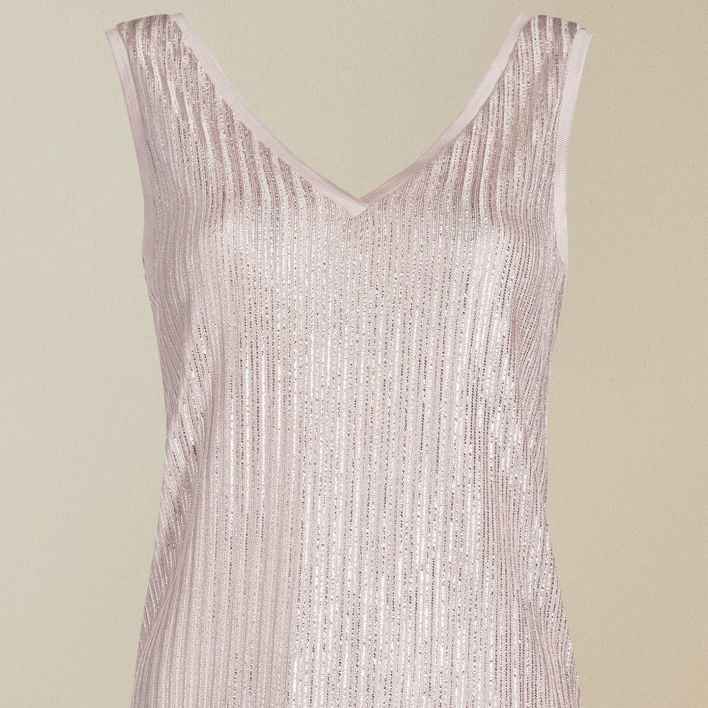 Ted Baker Size 3 Ribbed Vest Top